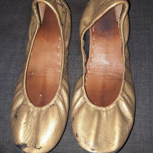 Rehab Tieks - Gold / Black - Size 9
